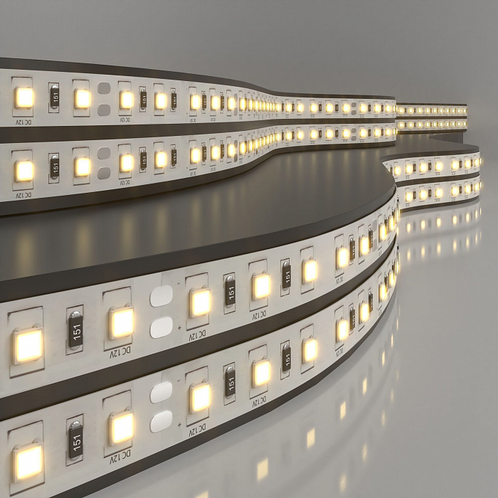 Светодиодная лента Elektrostandard Лента светодиодная 12V 14,4W 60Led 5050 IP20 теплый белый, 5м