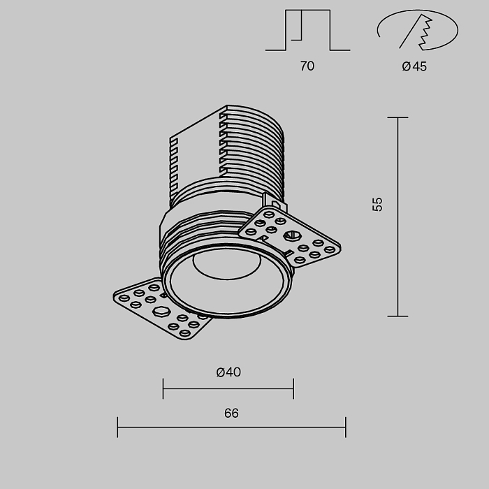 Technical DL059-7W4K-TRS-B