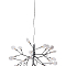 Светильник Crystal Lux EVITA SP36 BLACK/TRANSPARENT